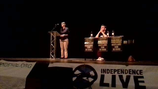 Leanne Wood lecture, Mitchell Library title=