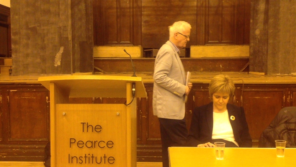 Nicola Sturgeon, Govan SNP branch meeting. title=