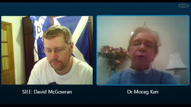 Skype Conversation with Dr Morag Kerr title=