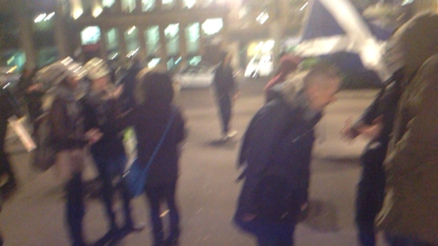 Anonymous Protest #OpDeathEaters, Glasgow title=