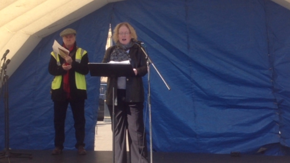 Scot Stand up to Racism and Fascism - all Scotland march and rally title=