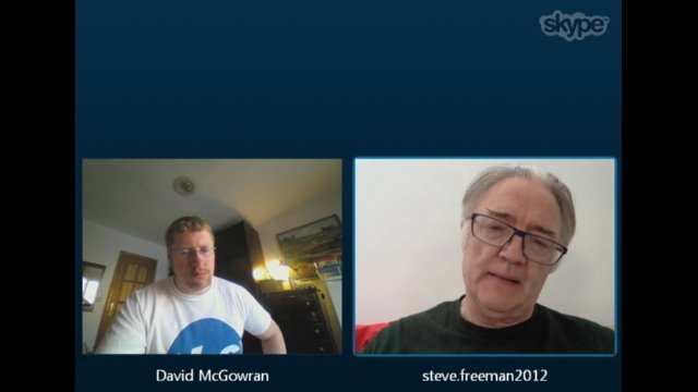 Skype Conversation with Steve Freeman title=