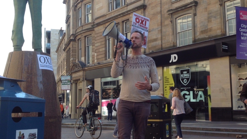 OXI! Solidarity with the Greek people title=