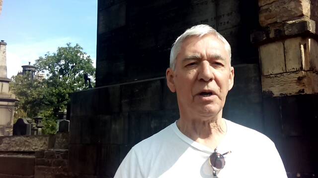 Political Martyrs Monument with Murray Armstrong title=