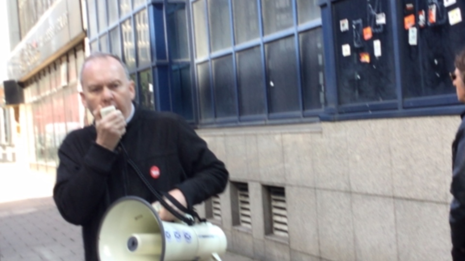 Protest Against ATOS MAXIMUS title=