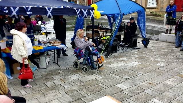 Lochaber indy gathering and aye2aye hub opening by Jim Sillars title=