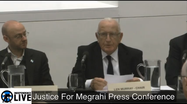 Justice for Megrahi Press Conference title=
