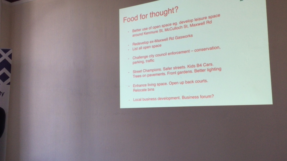 Glasgow's first community-led planning & design charrette title=