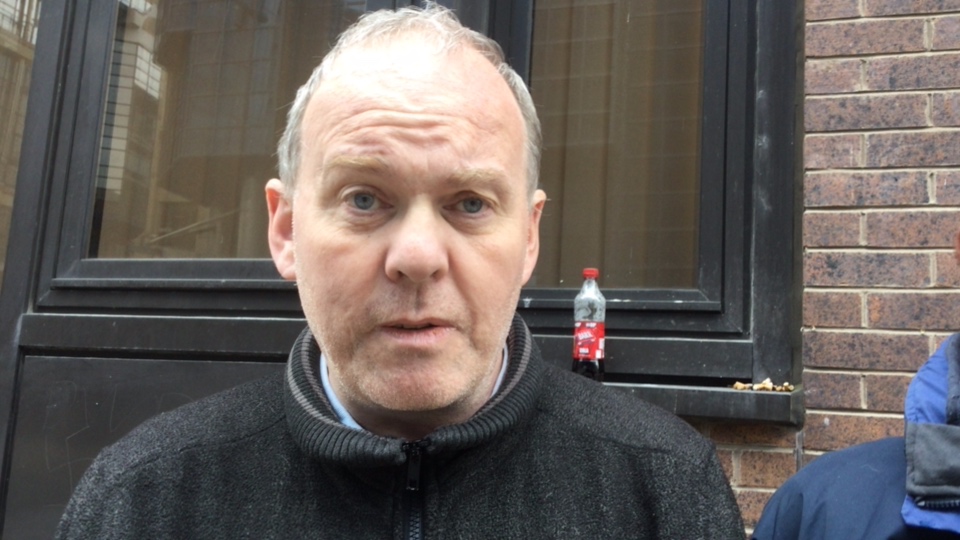 Maximus Protest on Cadogan Street title=