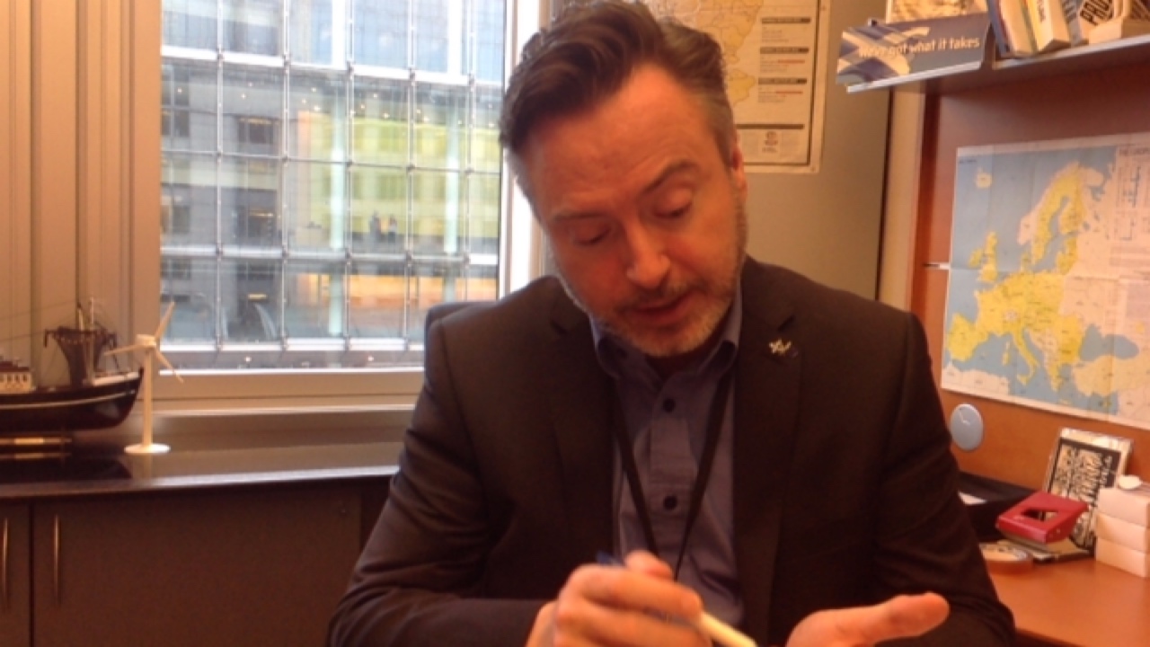 Alyn Smith interview from the European Parliament title=