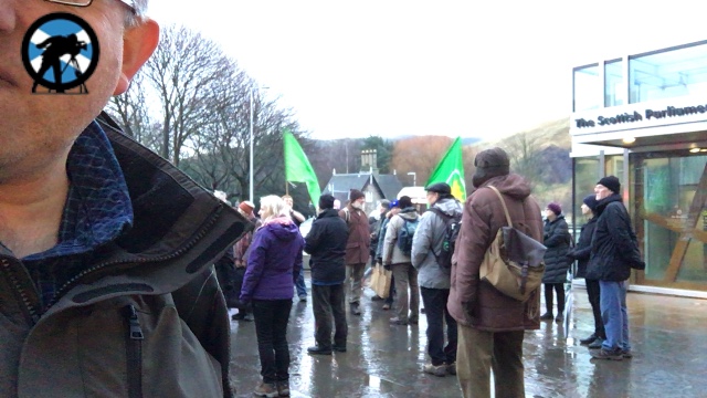 Scotland says STAY - a rally at the Scottish Parliament title=