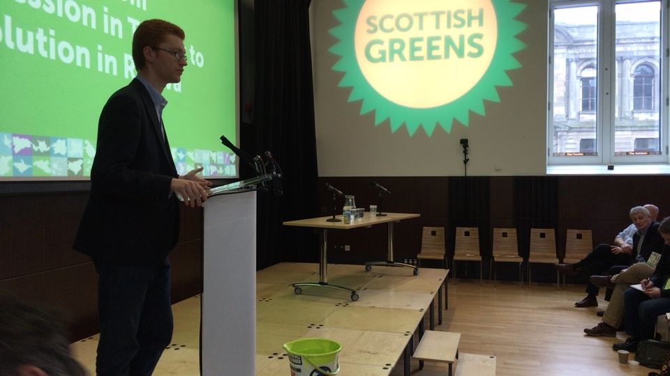 Kurdistan from the Scottish Green Party conference title=