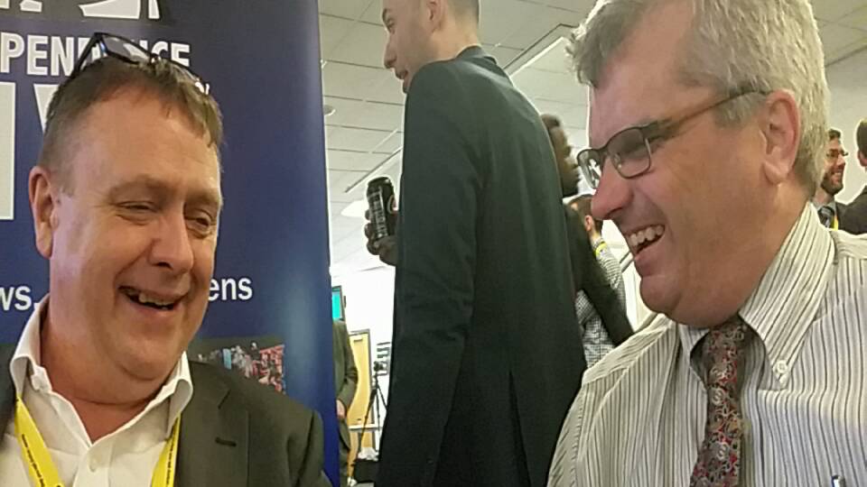 Discussing medicinal cannabis at the SNP Conference in Aberdeen title=