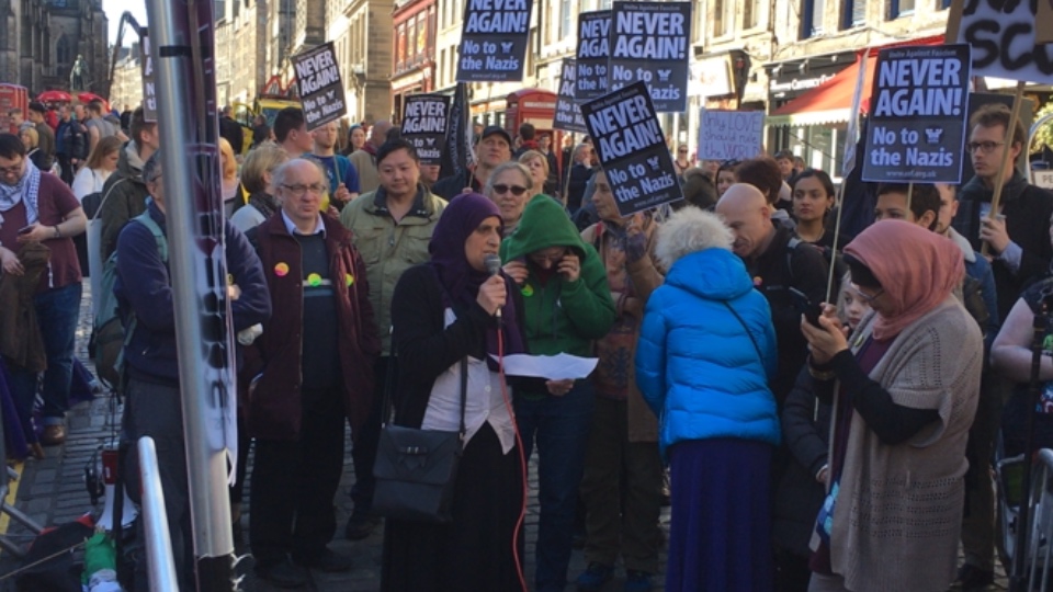 Oppose the Nazi White Pride March in Edinburgh - Nae Nazis! title=