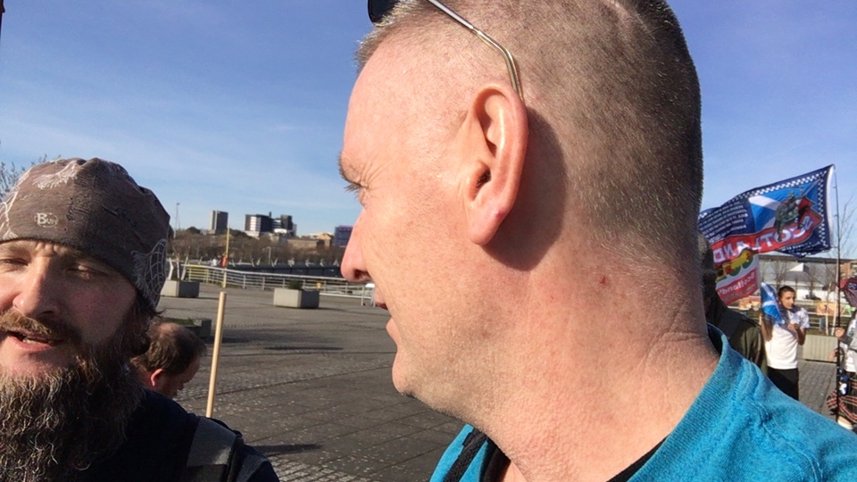 BBC Bias Peaceful Protest... title=