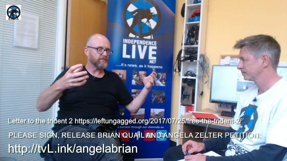 Interview with Neil Scott on Brian Quail & Angela Zelter in custody title=