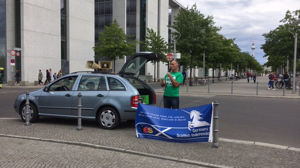 LIVE Saturday 10am from BERLIN: International March for Scottish Independen title=