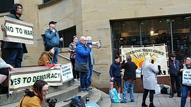 Stop the Bombing of Syria title=