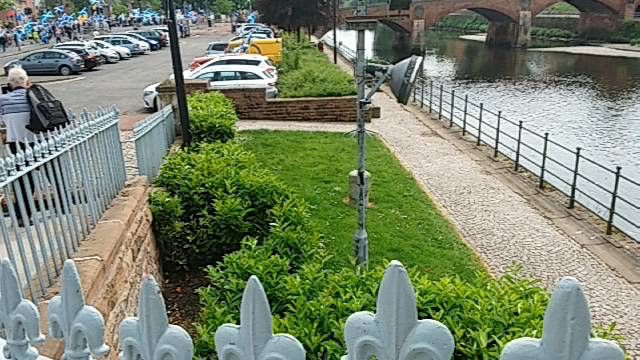 March for Indy - Dumfries. Cam3 - Bridge coverage. title=
