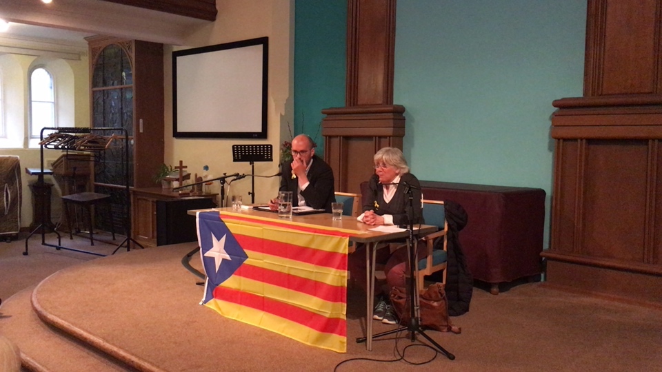 Clara PonsatÃ­ speaks about the Catalan Independence Movement title=