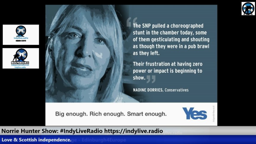 Live Radio - Norrie Hunter Show title=