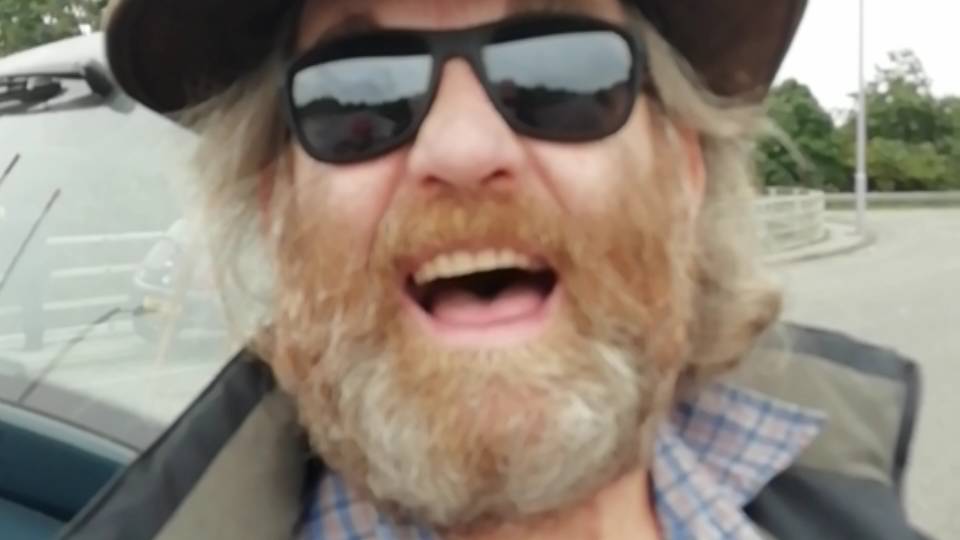 On the Fechan bridge and collecting more Fechan cans! title=