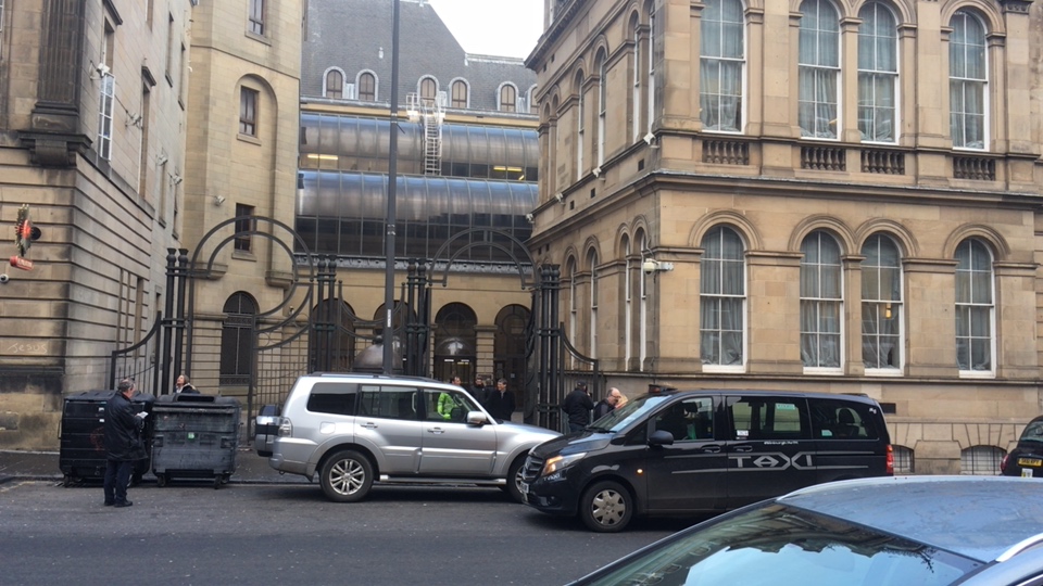 Extradition preliminary hearing for Clara Ponsatí in Edinburgh #DefendClar title=